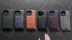 Luxury Leather Wallet Phone Case for iPhone 16E 16Pro 15 14 13 12Pro 11 XS Pro Max Compatible Magnetic MagSafe Wireless Charging
