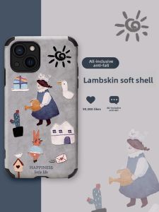 Asina | Ultra Thin Full Lens Protection Soft Case Leather iPhone 14 Pro 14 Pro Max 14 Plus