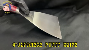 MODEL jepun PUTTY KNIFE scraper 4in dinding kering fleksibel melepa pengikis Pisau Dempul