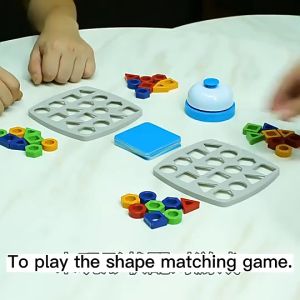 Đồ Chơi Giáo Dục Boardgame Ghép Hình Tốc Độ TOYLAND Giúp Bé Phát Triển Tư Duy Hình Học
