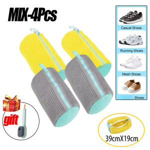 Laundry Bags Shoe Washing Machine Bag-with Zipper Laundry Bag with Rich Fluff Inside Perfect for Sneakers and Casual Shoes