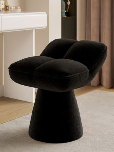 MU FENG ZHI NAN | High-end Wooden Rotatable Makeup Stool