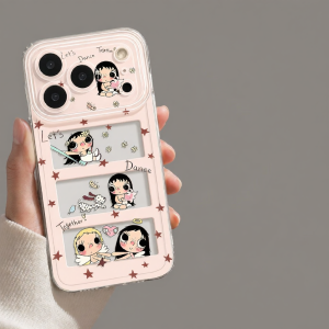 YOUSIDUN | Cute Aesthetic Hollow-out Full-body Drop-proof Transparent Soft iPhone Case