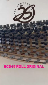 10 BUAH BC549 ROLL ASLI ORIGINAL KEC TRANSISTOR BC 549 ROLL ORI