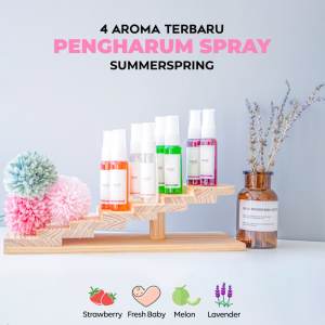 Pengharum Ruangan / Mobil / Toilet / Kamar Summerspring Kopi Bali Spray 30ml