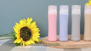 90ml Silicone Travel Bottle Portable Refillable Squeeze Container Travel Packing Shampoo Lotion Cosmetic Moisturizing Liquid