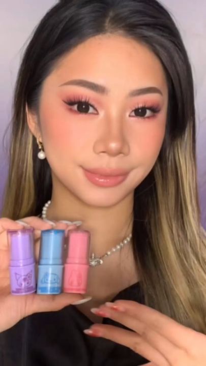 FOCALLURE X Sanrio #CallMeBeauty Pro 3D Creamy Contour Stick Soft Natural Smooth Face Makeup
