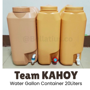 TEAM KAHOY - Water Gallon Container 20 Liters - PULL UP / ROTARY
