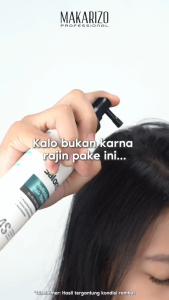 PAKET MAKARIZO Professional Salon Daily Shampoo + Conditioner + Creambath + Tonic Rontok Ketombe