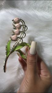 กิ๊บหนีบผมดอกทิวลิปและปิ่นปักผมดอกทิวลิป สวยหรูๅดูคลาสสิค บรรจุภัณฑ์เสริมความสวย