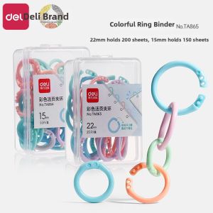 deli | Colorful Removable File Binder Rings