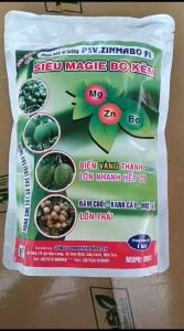 SIÊU MEGIE BO KẼM Biến vàng thành xanh Dày lá phân bón gói 1kg qua 400 lít