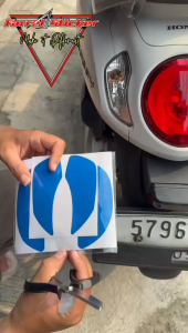 Sticker Lampu Sen Scoopy 2020 - 2024 Transparan Stiker Smoke new Scoopy