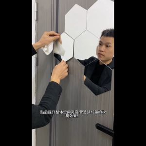 12Pcs Diamond Mirror Wall Art: A Modern & Stylish Addition