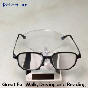(Gift for Parents) JS-EyeCare Premium Photochromic Progressive Presbyopic Presbyopia Reading Glasses Anti UV Blue light (JS-RPP002)