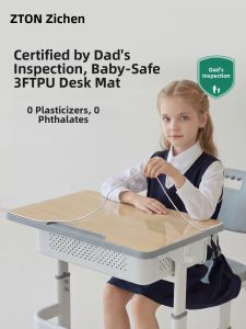 ZTION | Transparent Student Study Desk Mat TPU