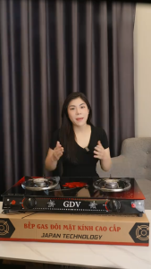 Bếp Gas Đôi Dương Kính GDV - Màu Ngẫu Nhiên - Hàng Chính Hãng