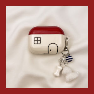Cute Cartoon House Dog Airpods4 Protective Case Wireless Bluetooth Apple pro Earphone Shell Soft TPU Second Generation Third Generation Fourth Generation