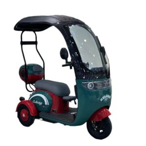 XE ĐIỆN BA BÁNH CÓ MÁI CHE CHO NGƯỜI GIÀ