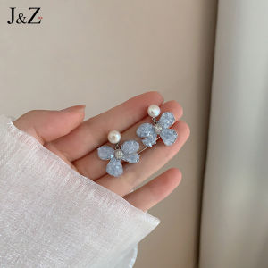 Blue Flower 2025 New Popular Unique Design Luxury Ear Jewelry