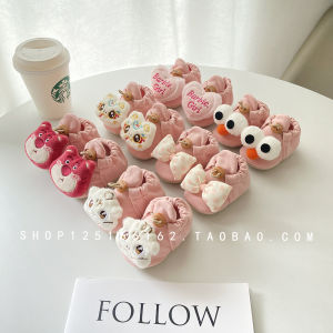 Pink Baby Shoes Spring Autumn No Slip off Infant Toddler Baby Shoes 0-6-12 Months Cotton Lined Cute Elastic Closure