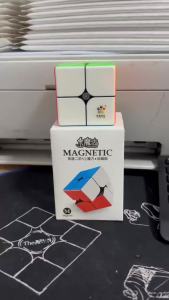 Yuxin Little Magic 2x2 v2 M Magic Magnetic Cubing Speed Professional Cubo Magico Puzzle Toys For Children Kids Gift