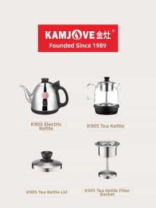 Kamjove | All-in-one Smart Electric Kettle Glass Tea Boiler