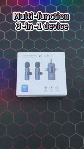 RAJA TaffSTUDIO 2 MIC Mikrofon Wireles USB Type C Live Stream Perekaman Video vlog TikTok Facebook Live konten kreator youtuber .