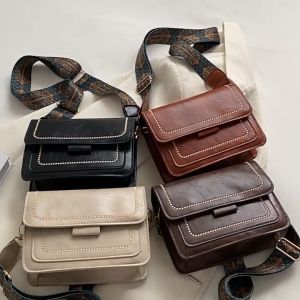 Miisoo - Tas Wanita Kerja Vintage Retro Modis Selempang Sling Bag Import PU C8732