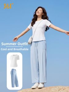 361° | Womens Summer Lightweight Breathable Short Sleeve Sports Suit For Exercise