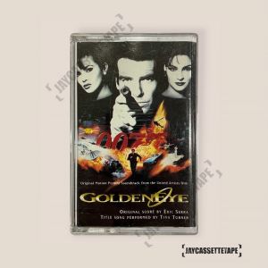 007 Goldeneye (Original Motion Picture Soundtrack From The United Artists Film) เทปเพลง เทปคาสเซ็ต เทปคาสเซ็ท Cassette Tape เทปเพลงสากล
