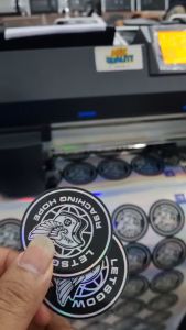 Cetak Sticker Hologram Camel A3+ (Die cut / potong satuan)