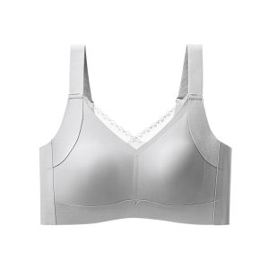 DLAIZI | Lace Gather Small Chest Support Anti-Sagging Sports Bra Thin Type