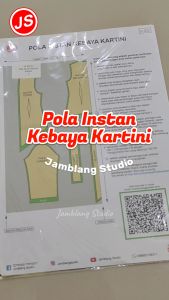 Pola Instan Kebaya Kartini | Rotsa.Id