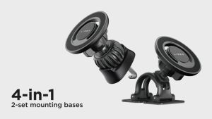 LISEN Fits MagSafe Car Mount Strong Magnetic Phone Holder for iPhone HandsFree Dashboard iPhone Car Mount Holder Accessories for MagSafe iPhone 14 Pro Plus 12/13 All Phones Tablets