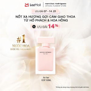 [07 - 14.01 | ƯU ĐÃI ĐẾN 22%] Nước Hoa nữ Narciso Rodriguez For Her Eau De Parfum 50ml
