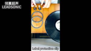 12 inch LP 7 inch EP Vinyl Record Label Saver Record Label Protector Acrylic Cloth Clean Tools