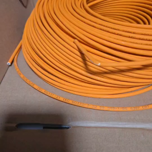 100เมตร LINK สายทนไฟ FRC 1x1.5 CB-0801 1C 1แกน สีส้ม FIRE RESISTANT CABLE 1.5