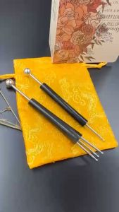 Sao Chổi Bi Bạc Ta 10li Diện Chẩn Chất Liệu Sừng Cao Cấp