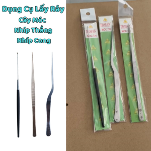 Dụng Cụ Lấy Ráy Tai Thanh Sơn Cây Móc - Nhíp Thẳng - Nhíp Cong Giúp Lấy Ráy Tai Chuyên Nghiệp Chính hãng.