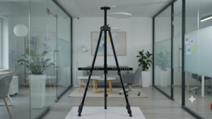 Reinforced Artist Easel Stand Extra Thick Aluminum Metal Tripod Display Easel ES-2050 / ES-2160
