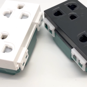 ปลั๊กกราวด์คู่ แบบเสียบ เต้ารับคู่ XH-003(PC) พร้อมส่งจากไทย ได้มาตราฐาน มอก.