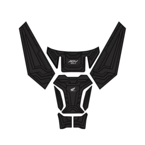 Tank Pats Rubber Protector Honda ADV 160 Premium Rubber Embossed Thick Body Protector / Accessories