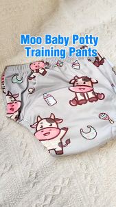 ⭐Moo Baby Training Pants Toddler Seluar Potty Training Kids Potty Training Pants Spender Potty Training Potty Pants尿布裤