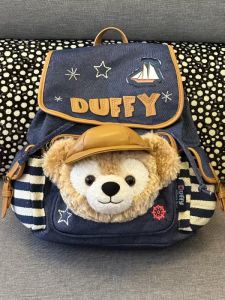 Túi Đeo Vai Đôi Duffle Bag Disney Túi Đeo Vai Vải Canvas Mềm Chống Thấm Nước Hình Chú Gấu Duffel Bag Dễ Thương Hoạt Hình