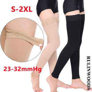 RULINWOODS 1คู่ S-2XL ถุงเท้ากันกระแทกถุงน่องกระชับสัดส่วนทุกเพศ