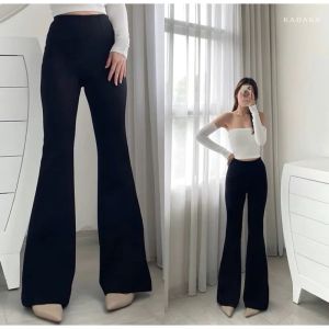 CUTBRAY Highwaist basic pants celana cutbray Bahan SCUBA Basic panst CUTBAY