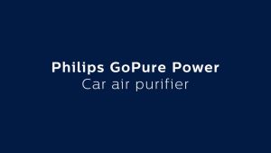 Máy khử mùi lọc không khí trên xe ô tô cao cấp Philips GP9301 Cảm biến chất lượng không khí 4 chiều - HÀNG NHẬP KHẨU (Bảo hành 12 tháng)