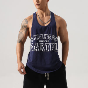 Mens Loose Fit American Style Athletic Tank Top