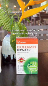 Combo 2 Men Vi sinh Biofermin - Hộp 30 gói x 15g